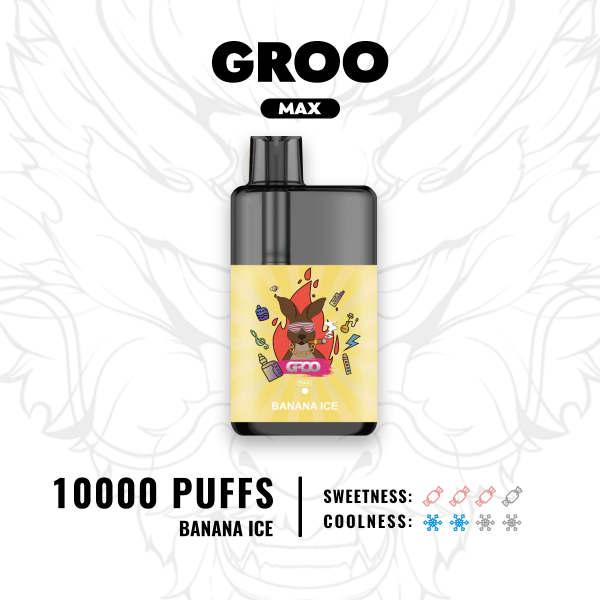 Groo Max GROO MAX -BANANA ICE