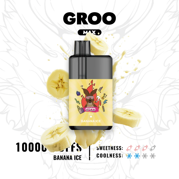 Groo Max GROO MAX -BANANA ICE