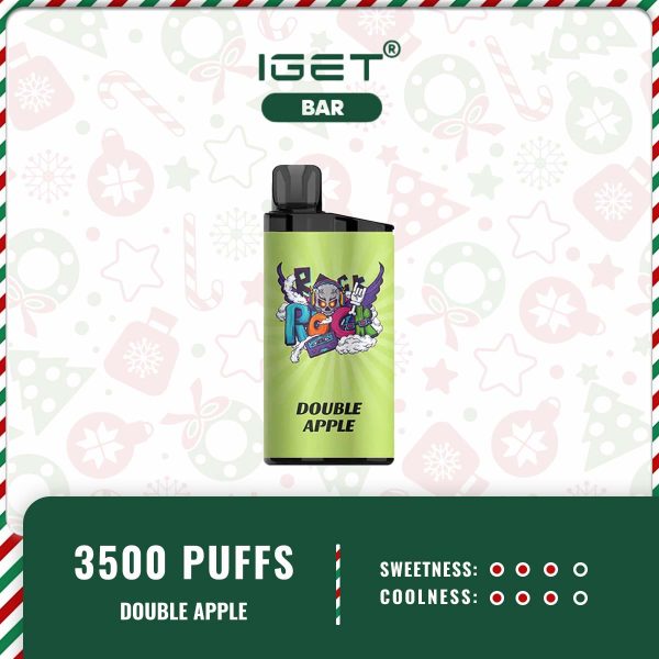 IGET Bar 3500 Puffs-Double Apple