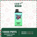 IGET BAR PRO - GRAPEFRUIT GUAVA LEMON ICE