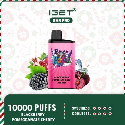 IGET Bar Pro Blackberry Pomegranate Cherry