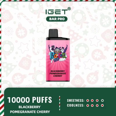 IGET Bar Pro Blackberry Pomegranate Cherry
